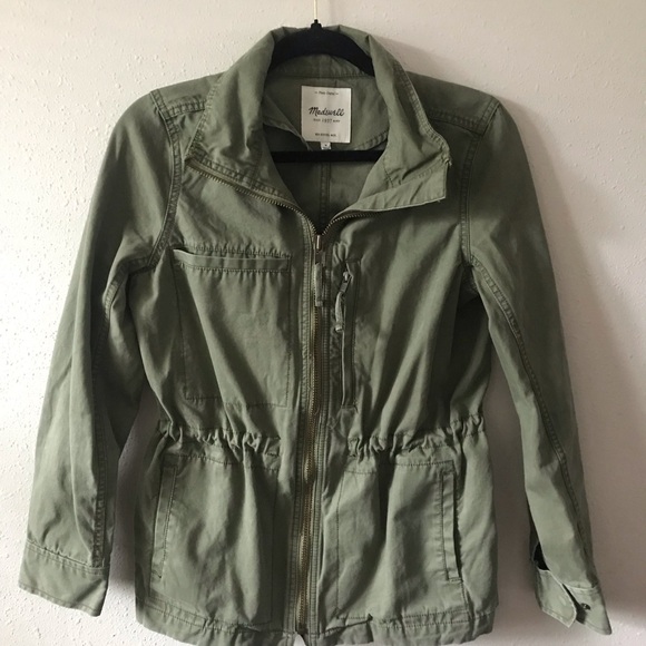 Madewell Dispatch Jacket Army Green Small - Picture 1 of 9